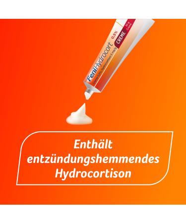 Buy Fenihydrocort Cream 0.25% - Triple Action Hydrocortisone 2.5 mg/g for Skin Infections | 50g | Fast International Shipping - Buy Online on GoSupps.com