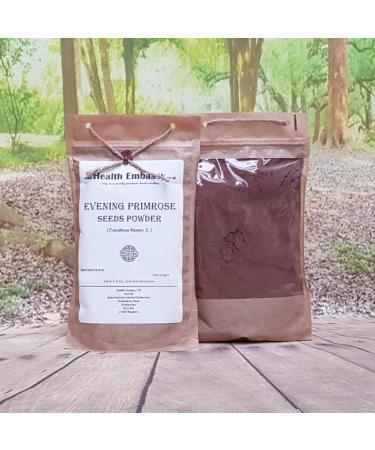 Health Embassy Evening Primrose Seeds Powder 100g - Premium Oenothera Biennis for Health Benefits | International Shipping - Buy Online on GoSupps.com