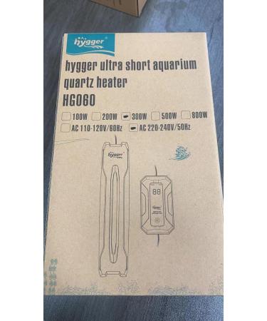 Hygger 300W Aquarium Heater | Adjustable Temperature Heating Rod for 150-300L Freshwater & Saltwater Fish Tanks - Buy Online on GoSupps.com