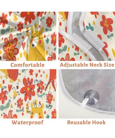 Lovely Animals Beard Bib Apron for Men - Non-Stick Waterproof Hair Catcher & Grooming Cape with Suction Cups | Perfect Gift for Shaving & Trimming - Buy Online on GoSupps.com
