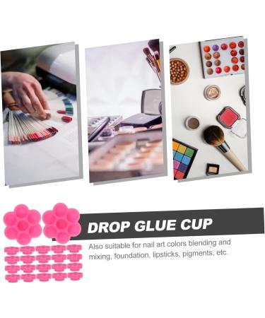 Baluue Support Porte-colle Faux Cils 200 Pi ces Petit Format Jetable Salon Professionnel Accessoire Maquillage Pratique Portable - Buy Online on GoSupps.com