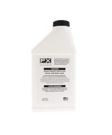 Liquid Latex Fashions - Ammonia Free Natural Face Paint for Kids & Adults | 16 oz Black | Ideal for Art Parties Cosplay & Concerts - Buy Online on GoSupps.com