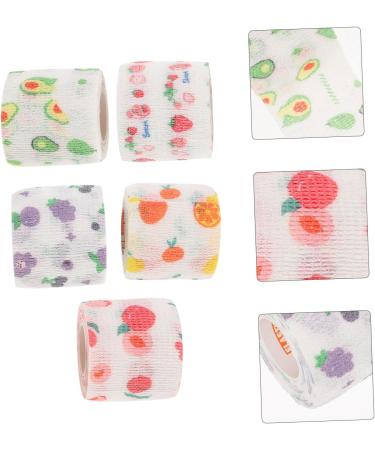 Buy Sosoport Adhesive Tape - 5 Rolls of Multifunctional Decor & Protection Supplies for Fruit Wrapping - Avocado Grape Dog & Strawberry Designs - Buy Online on GoSupps.com