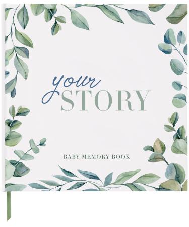 Baby Record Book & Scrapbook | Watercolour | 132 Page Baby Memory Book & Photo Record Album Gift for Newborn Baby Boy & Girl Great For Expecting Mums | New Baby Keepsake - Buy Online on GoSupps.com