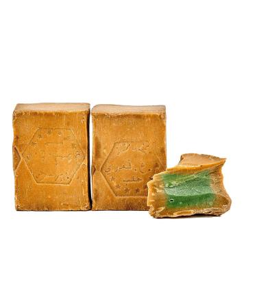 Aleppo Soap (2 Pack - 7 oz each) from Origin, Natural,%20 Laurel Oil,%80 Olive Oil, Traditional Production - Buy Online on GoSupps.com