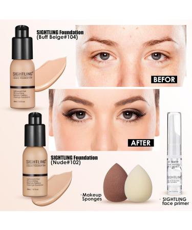 All In One Makeup Kit - Travel Friendly Full Makeup Set for Women & Girls | Foundation Eyeshadow Lipstick Eyeliner Mascara & Brushes - Buy Online on GoSupps.com