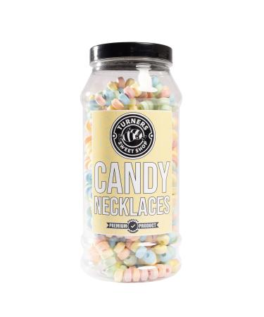 Candy Necklaces - 435g by Turners Sweet Shop Traditional Retro Gift Jar Classic Original Pick & Mix Sweets Quality Confectionary Fantastic Gifts for Him Her or Them