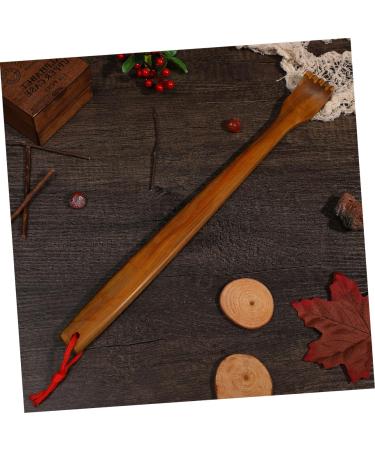 Beaupretty 2-in-1 Wooden Massage Device | Travel Itch Relief & Back Scratching Tool | Fragrant Wood Design - Buy Online on GoSupps.com