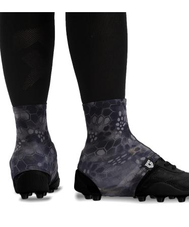 Gridiron Gladiator Cleat Covers - Football Spats - Football Cleat Socks - Cleat Spats for Soccer, Baseball & Softball Camo2 Small