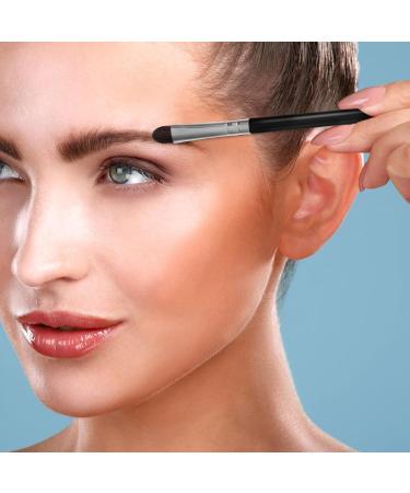 Beavorty 6Pcs Eyeshadow Brush Set Eye Makeup with Soft Bristles and Plastic Handle Angled Eye for Eye Blending - Buy Online on GoSupps.com