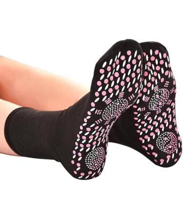 Maque 6 Pairs Tourmaline Health Socks for Weight Loss | Afiz Turmalin Hyperthermie Foot Massage Thermotherapy Socks - Buy Online on GoSupps.com