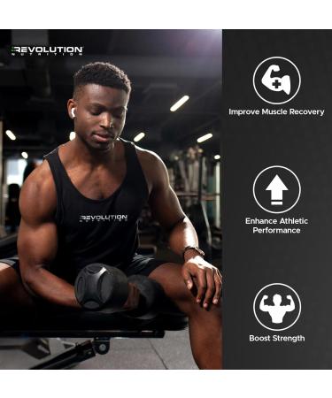 Revolution Nutrition Creatine Monohydrate 500g Pure unflavoured Increases Muscle Performance Boosts Energy and Supports Recovery 100 Servings 100 Servings (Pack of 1) - Buy Online on GoSupps.com