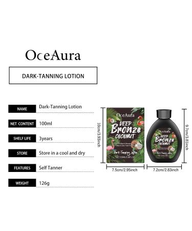 Coconut Tanning Lotion Summer Sunless Tanning Bronze Wheat Moisturizing Even Skin Tone Tanning Lotion - Buy Online on GoSupps.com