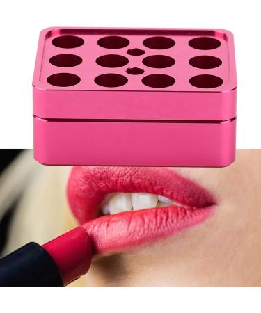DIY Aluminum Lipstick Holder - 12 Holes 9.3mm | Easy to Use & Clean | Seamless High Gloss Design - Buy Online on GoSupps.com