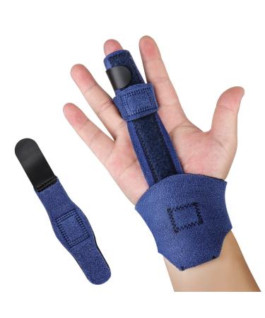 Shoze Finger Splint Set Support Finger Extension Splint Removable Finger Brace for Trigger Finger Mallet Finger Finger Knuckle Immobilization