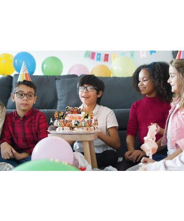 25 Pcs Cartoon Birthday Cake Toppers and Cupcake Toppers - Theme Party Decorations Supplies (hzw duo) - Buy Online on GoSupps.com