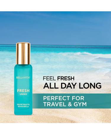 Be'llaVita Luxury FRESH Unisex Eau De Toilette Perfume with Bergamot Lavender Ylang Ylang | Premium Fragrance for Men & Women 20ML - Buy Online on GoSupps.com