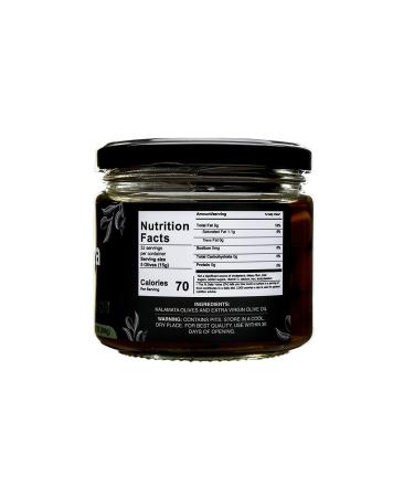 Superior Whole Kalamata Olives JUMBO preserved in Greek Premium Koroneiki Extra Virgin Olive Oil  16.9 Ounce  Mnamu 1.05 Pound (Pack of 1) - Buy Online on GoSupps.com