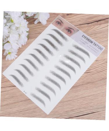 Beavorty 4 Pcs 3d Eyebrow Stickers Natural Eyebrow Shaper Eyebrows Artificial Eyebrow The Lazy Water Proof 6d - Buy Online on GoSupps.com