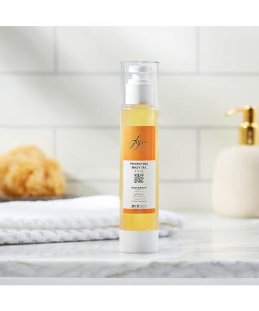 Hydrating Body Oil for Dry Skin | Non-Greasy Moisturizer for Eczema & Dark Spots | Signature Light Fruity Floral Scent - International Shipping Available - Buy Online on GoSupps.com