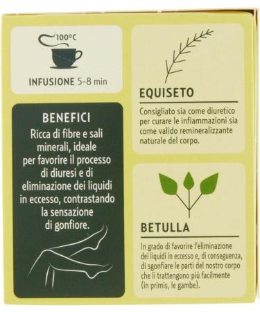  Pompadour Pompadour Tisana Drenant Plus 18 Filters of 2.2 Grams 39 g - Buy Online on GoSupps.com