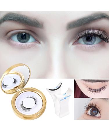 Magnetic Eyelashes False Eyelashes No Glue Needed Magnetic Lashes Natural Strip Eye Lashes 1 Pair Eye Magnetic Fake Eyelashes Fake Lashes With Applicator For Beginners - Buy Online on GoSupps.com