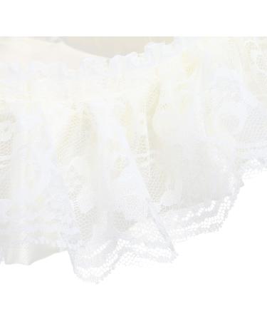 White Wedding Flower Basket Easy Carry Lightweight Wedding Flower Girl Basket for Photography - Buy Online on GoSupps.com