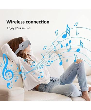 Eye Massager with Warmth - 5 Modes for Migraine Relief Air Pressure Hot Compress & Vibration | Foldable Eye Relaxation Device - Buy Online on GoSupps.com