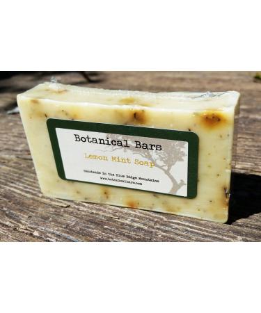 Handmade Lemon Mint Soap Bar | Natural Refreshing Soap for Fresh Scents Ship Worldwide - Buy Online on GoSupps.com