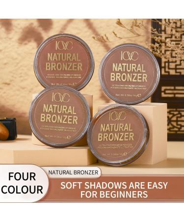 Bronze Brighten Bronzer Powder - Natural Contour & Sun-Kissed Glow | 0.56 Fl. Oz - International Shipping Available - Buy Online on GoSupps.com