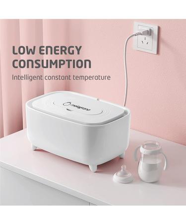 melagrana Baby Wipe Warmer and Wet Wipes Dispenser | Constant Heating for Newborns | BPA-Free | White - Buy Online on GoSupps.com