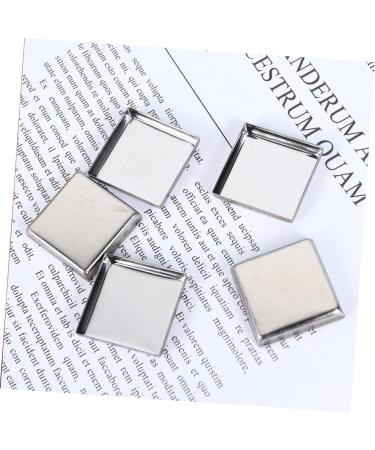 FOYTOKI 180 Pcs Pans for Eyeshadow Empty Eyeshadow Tins Makeup Tin Pans Empty Eyeshadow Pans Square Magnets - Buy Online on GoSupps.com