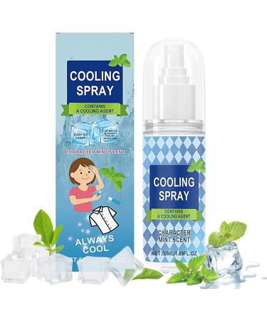 Refreshing face mist 50 ml hydrating ice cooler UV protection moisturizing liquid for sports outdoor activities golf outdoor travel the beach - Buy Online on GoSupps.com