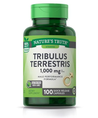 Tribulus Terrestris 1000mg Male Performance Formula 100 capsules