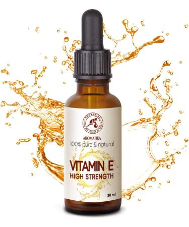 Buy Highly Concentrated Vitamin E 30ml Drop for Face Body & Hair Care - Premium Quality Cosmetic Supplement - Buy Online on GoSupps.com