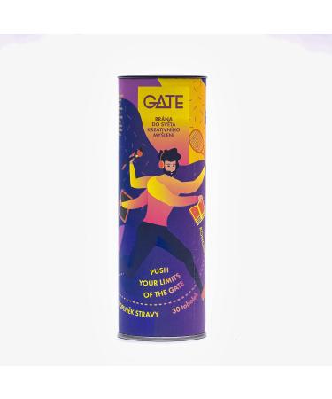 YOUR GATE Herbal Complex - Brain Booster for Students and Athletes - 30 Capsules - Performance Booster for Gamers - Pre-Workout