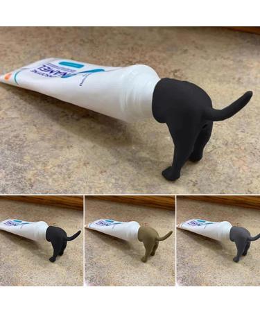 Bemith Funny Dog Toothpaste Caps Set 3 Unique Colors for Kids & Adults | Squeeze Topper for Easy Use - Buy Online on GoSupps.com
