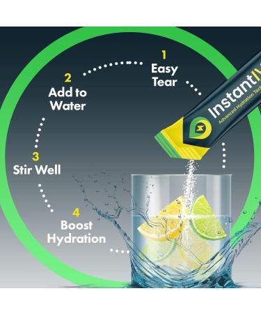 Electrolytes Powder - 3X Electrolytes,1/2 Sugar with Vitamin C, B3, B6, Electrolytes Powder Packets for Hydration, Recovery & Immunity, Vegan & Gluten Free | Lemon Lime - 12 Packets Lemon Lime 5.25 Pound (Pack of 1) - Buy Online on GoSupps.com