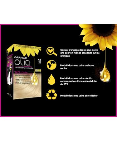 Garnier Olia Permanent Hair Color Oil - Ammonia-Free Blond Clair Solaire (1 Piece) - International Shipping Available - Buy Online on GoSupps.com