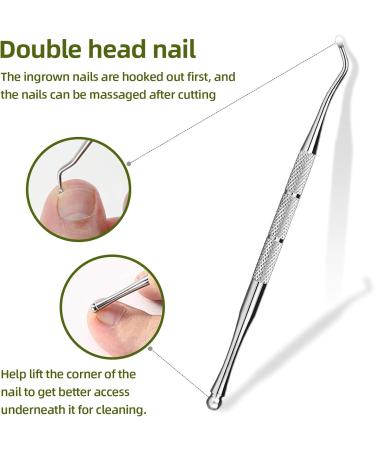 (12 +3) Ingrown Toenail Correction Treatment Kit Toenail Straightener Strips Recover Clips Plastics Ingrown Toenail Correction Strips Brace Kit for Women Men Ingrown Thick Nail - Buy Online on GoSupps.com