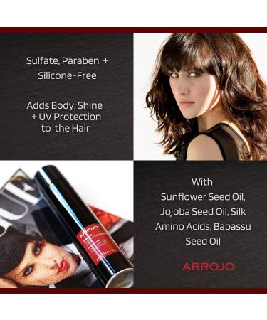 ARROJO Healing Hair Oil Spray for Women & Men - Revitalizing Keratin Oil - Hair Gloss Treatment for Dry, Damaged Hair - 5.0oz - Buy Online on GoSupps.com