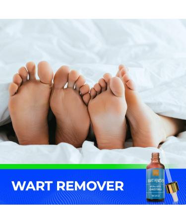 Liquid Wart Remover | Fast-Acting Advanced Treatment for All Wart Types - Painless Solution for Common & Genital Warts - International Shipping Available - Buy Online on GoSupps.com