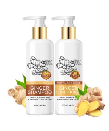 Ensemble shampooing et apr s-shampoing au gingembre pour la croissance des cheveux les traitements de perte de cheveux pour femmes et hommes produits paississants soins capillaires hydratants et