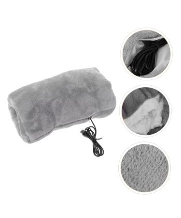 Gray Portable Heated Foot Load for Seniors | Rechargeable Furry Muscles for Pain Relief - Ideal for Older Adults - Buy Online on GoSupps.com