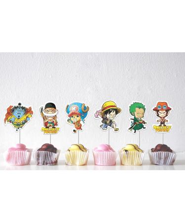 25 Pcs Cartoon Birthday Cake Toppers and Cupcake Toppers - Theme Party Decorations Supplies - Buy Online on GoSupps.com