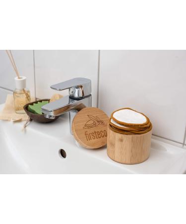 Slimming Pads Washable 18-Piece Premium Set | Bamboo Box Laundry Bag eBook & 15 Reusable Cotton Makeup Remover Pads | Sustainable Zero Waste Products - Buy Online on GoSupps.com