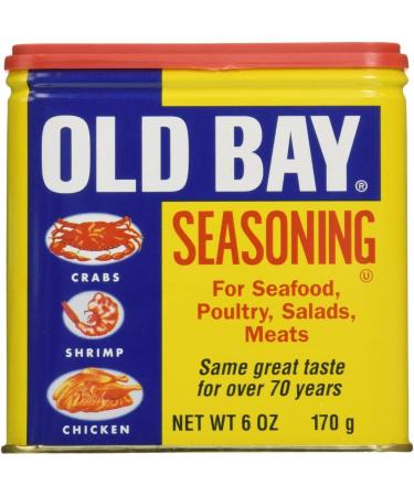 Old Bay Seasoning Can 6 oz - Authentic Maryland Spice Blend - Buy Online on GoSupps.com