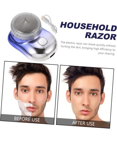 DOITOOL Electric Shaver for Men - Wet & Dry Mini Razor Rechargeable Waterproof Razors with Electroplating Beauty Scissors - Buy Online on GoSupps.com