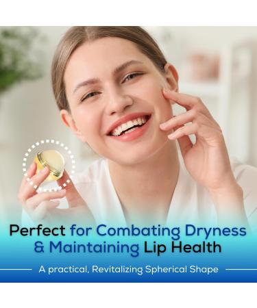 SoftBeso Vegan Lip Balm - Gold-Vanilla Flavor | Hydrating & Nourishing | Clean Ingredients for Beautiful Soft Lips | Premium Lip Care Products - Buy Online on GoSupps.com