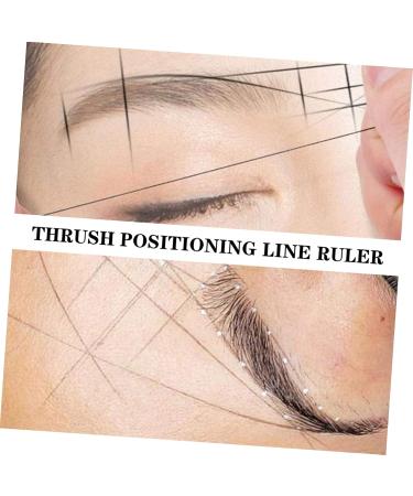 FOMIYES Brow Mapping 2pcs String Ink Line Box Ink Line Ruler Women s Mete Eyebrow Ruler Draw a Line Auxiliary Tool - Buy Online on GoSupps.com